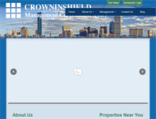 Tablet Screenshot of crowninshield.com